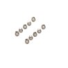 M4 x 3mm, Cup Point Set Screw (10)