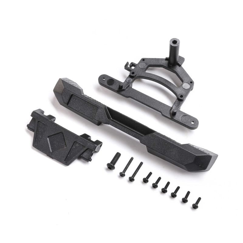 Rear Bumper & Hinge: SCX24 Bronco
