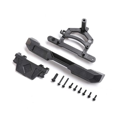 Rear Bumper & Hinge: SCX24 Bronco