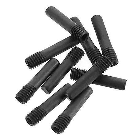 AXA176 Screw Shaft M3x2.5x13mm Black (10)