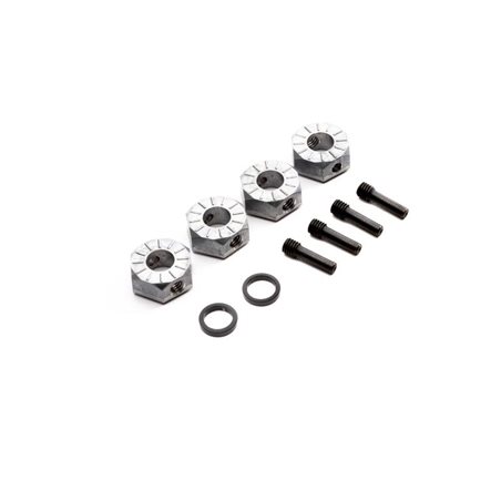 SCX6: 17mm Hex Set w/Pins (4)