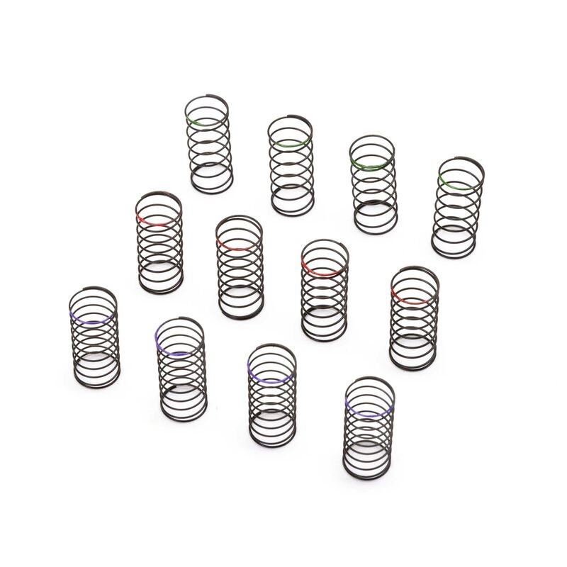 Spring Set 6mm (.146 Ppl,.213 Rd,.272 Gn):SCX24