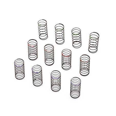 Spring Set 6mm (.146 Ppl,.213 Rd,.272 Gn):SCX24