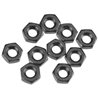 AXA1040 Thin Hex Nut M3 Black (10)