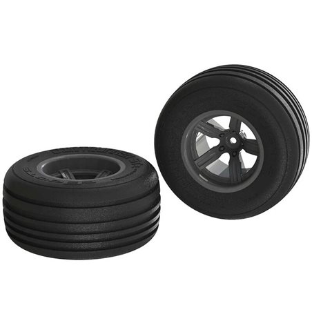 AR550040 Dirt Runner ST Front Tire Set Glued Black