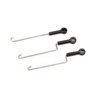Servo Pushrod Set with ball links: nCP X