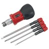 4-Piece Metric Hex Wrench Set with Handle