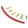 Gold Bullet Connector Set, 4mm (3)