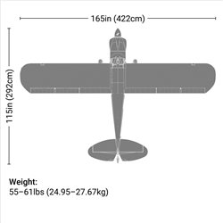 Carbon Cub FX-3 100-200cc ARF