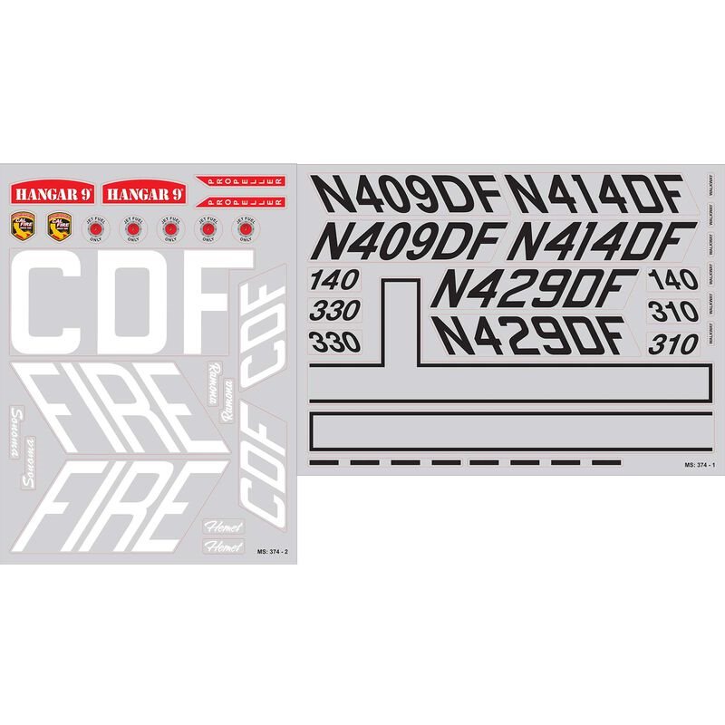 Decal Sheet: OV-10 Bronco 20cc