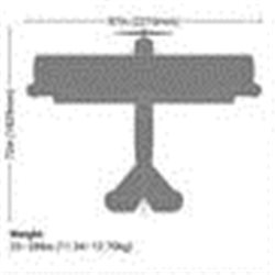 Fokker D.VII 30-60cc ARF