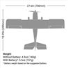 Apprentice STOL S 700 BNF Basic with AS3X/SAFE