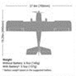 Apprentice STOL S 700 BNF Basic with AS3X/SAFE