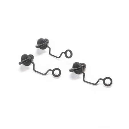 Tethered Drain Plug, Large (3): Pro Boat