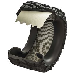 Trencher HP 2.8 BELTED Tires MTD Raid 6x30 WhlsF/R