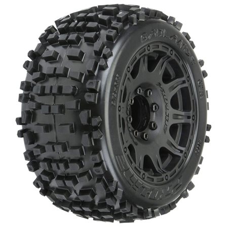 Badlands 3.8 MTD Raid 8x32 Wheels 17mm MT F/R