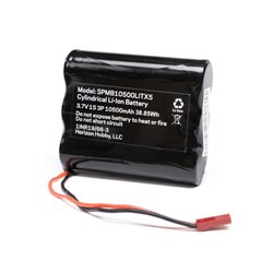 3.7V 1S 10,500 mAh TX Batt: iXSR