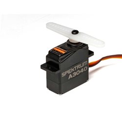 A3040 Mid Torque High Speed SubMicro Plastic Servo