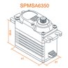 A6350 Ultra Torque / High Speed Brushless HV Servo