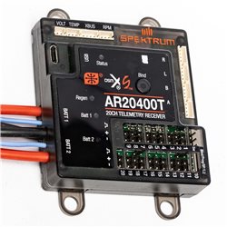 AR20400T  20 Channel PowerSafe Telemetry Receiver