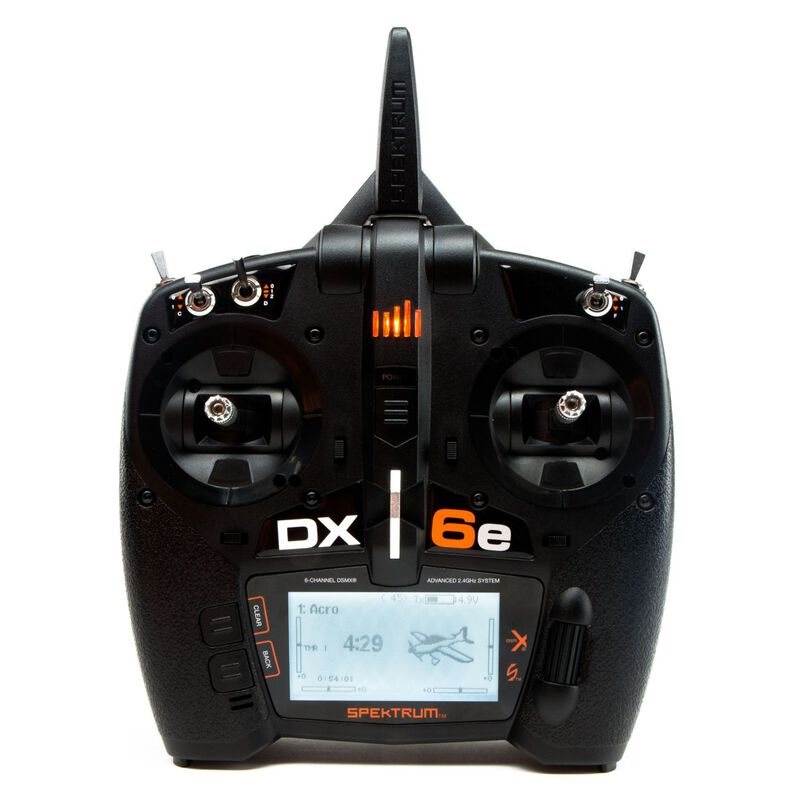 DX6e 6 Channel Transmitter Only DX6e 6 Channel Transmitter Only