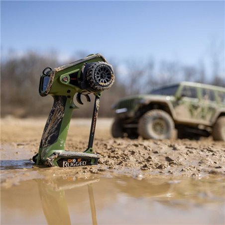 DX6 Rugged 6 Channel DSMR Transmitter Only, Green