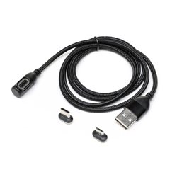 Magnet MicroUSB Charge/Data Cable & Adapt: iX12/20