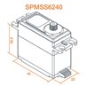 S6240 High Torq High Speed Digital WP Metal Servo