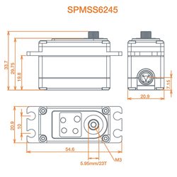 S6245 High Speed/Torque Servo