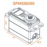 S6260 High Torque High Speed Digi HV Metal Servo