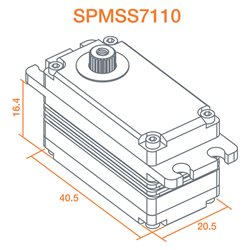 Spektrum 1/10 Servo Winch