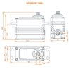 S9110BL 1/5 Speed Metal Servo