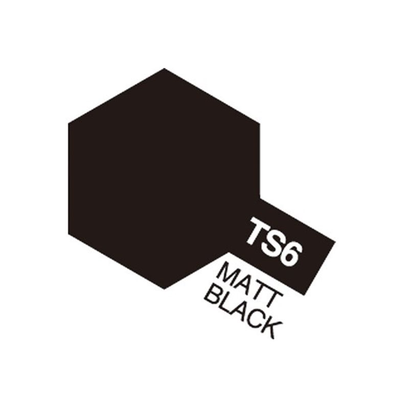 TS-6 Matt Black (Flat)