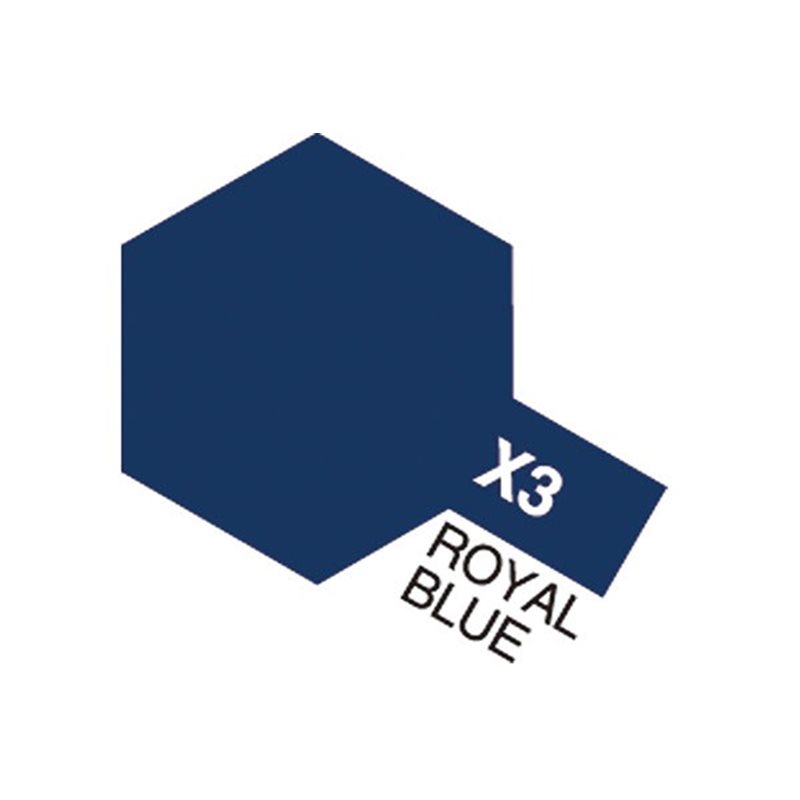 Acrylic Mini X-3 Royal Blue (Gloss)