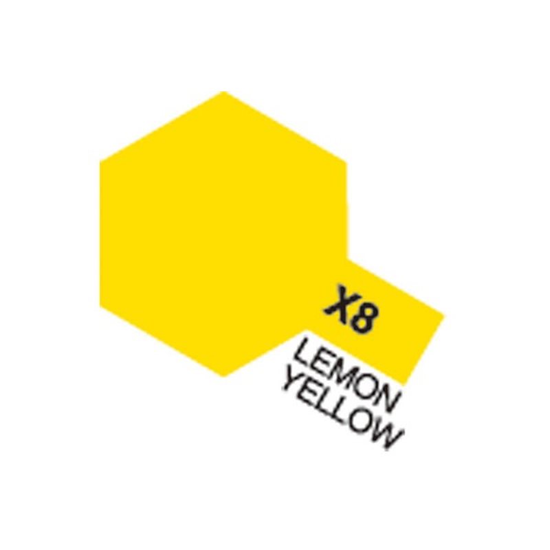 Acrylic Mini X-8 Lemon Yellow (Gloss)
