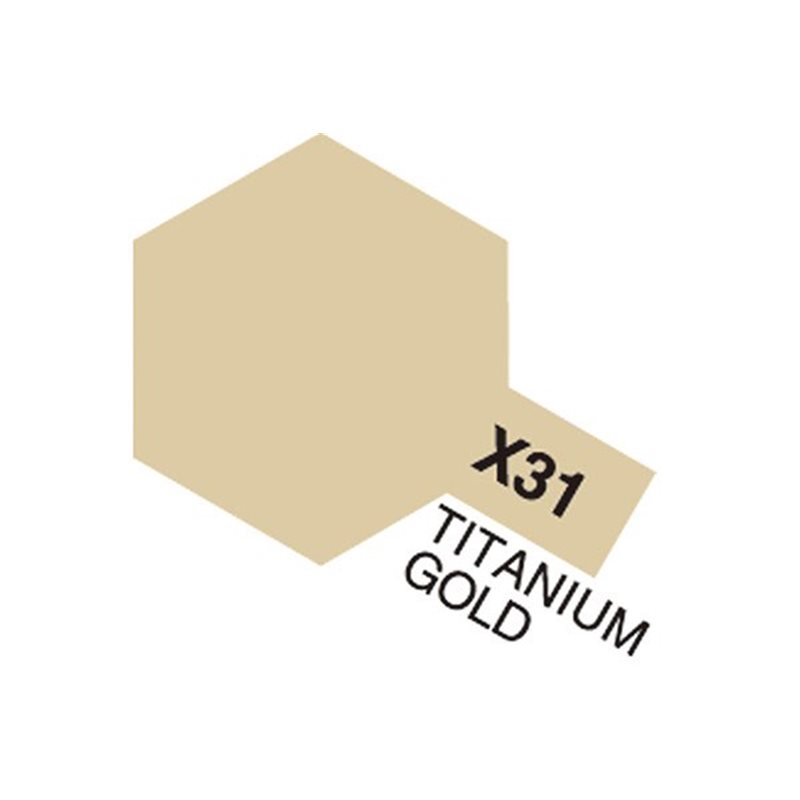 Acrylic Mini X-31 Titanium Gold (Gloss)