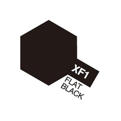 Acrylic Mini XF-1 Flat Black (Flat)
