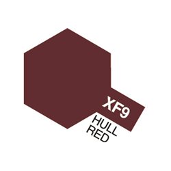 Acrylic Mini XF-9 Hull Red (Flat)