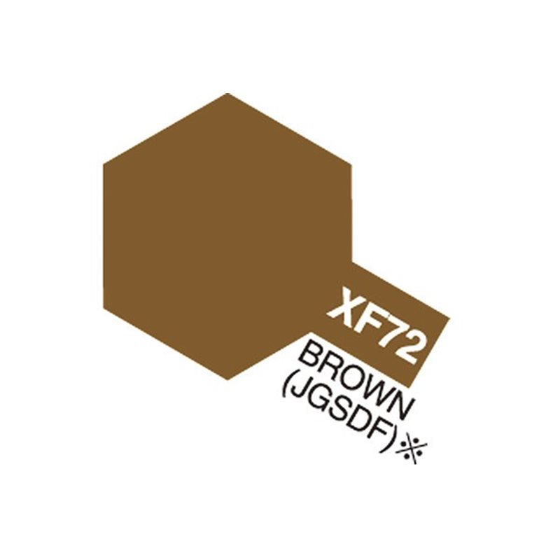 Acrylic Mini XF-72 Brown (JGSDF) (Flat)