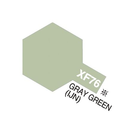 Acrylic Mini XF-76 Gray Green IJN (Flat)