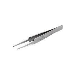 HG Straight Tweezers Round Tip (Pincet)