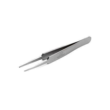 HG Straight Tweezers Round Tip (Pincet)