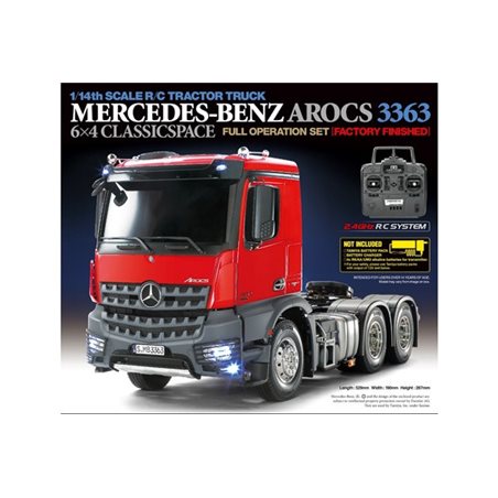 1:14 R/C Full Option - Mercedes-Benz Arocs 3363 6x