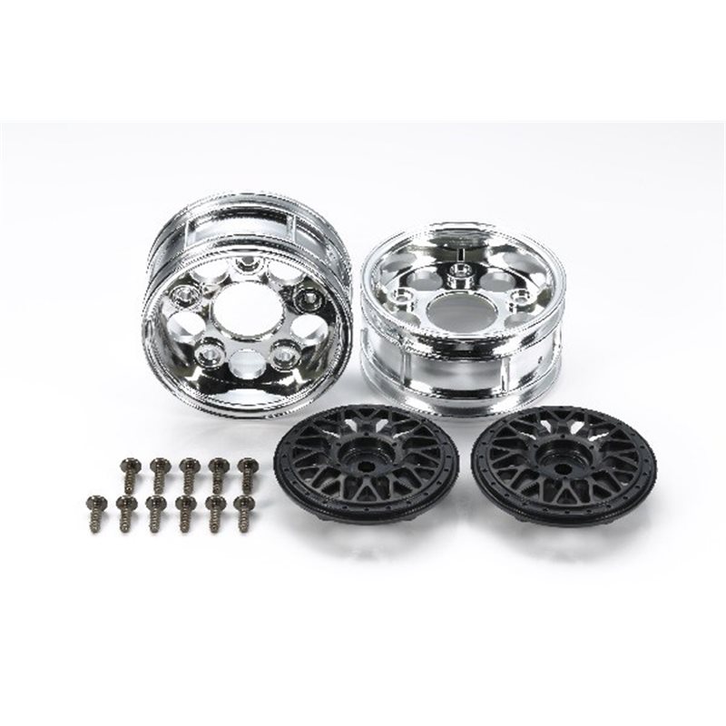 2-Piece Mesh Wheels (2pcs., Black)