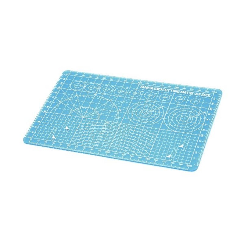 Tamiya Cutting Mat  (A5 Size/Blue)