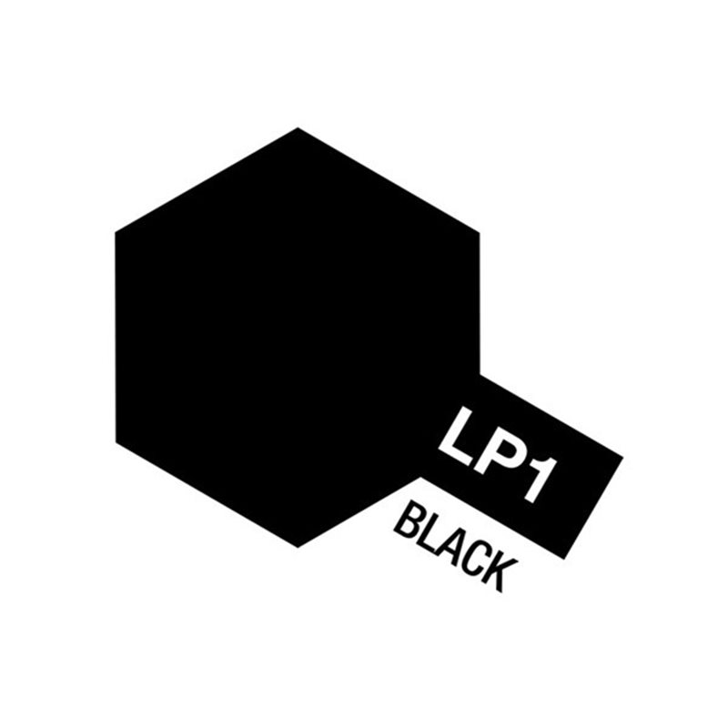 Tamiya Lacquer Paint LP-1 Black (Gloss)