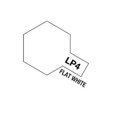 Tamiya Lacquer Paint LP-4 Flat White (Flat)