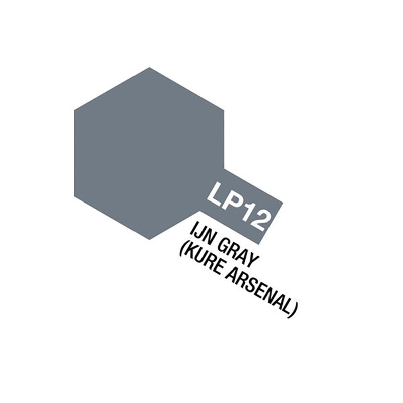 Tamiya Lacquer Paint LP-12 IJN Gray (Kure Arsenal)