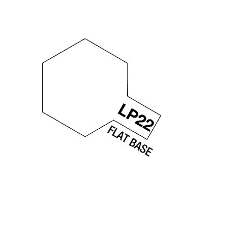 Tamiya Lacquer Paint LP-22 Flat Base