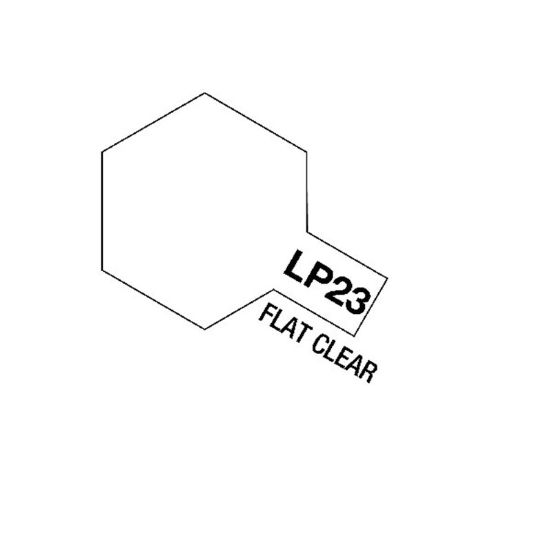 Tamiya Lacquer Paint LP-23 Flat Clear (Flat)